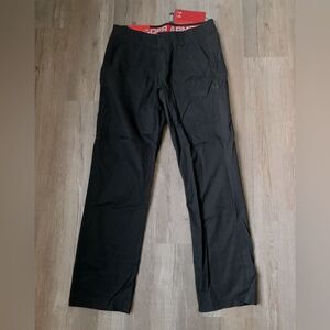 Under Armour Straight Leg Dress Pant Casual Pant Black men’s Size 34 x 32 New